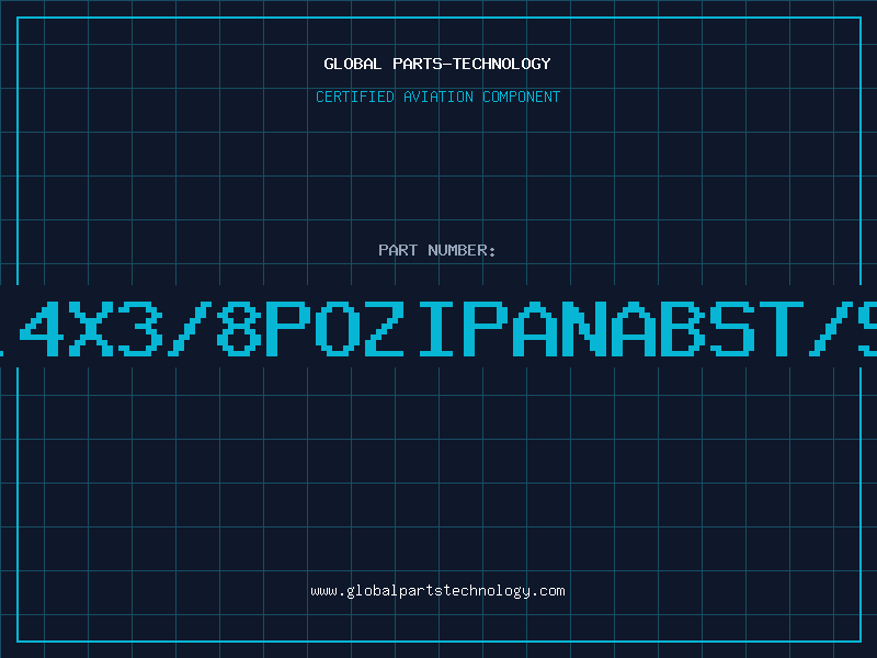 Aviation Part NO.4X3/8POZIPANABST/STL