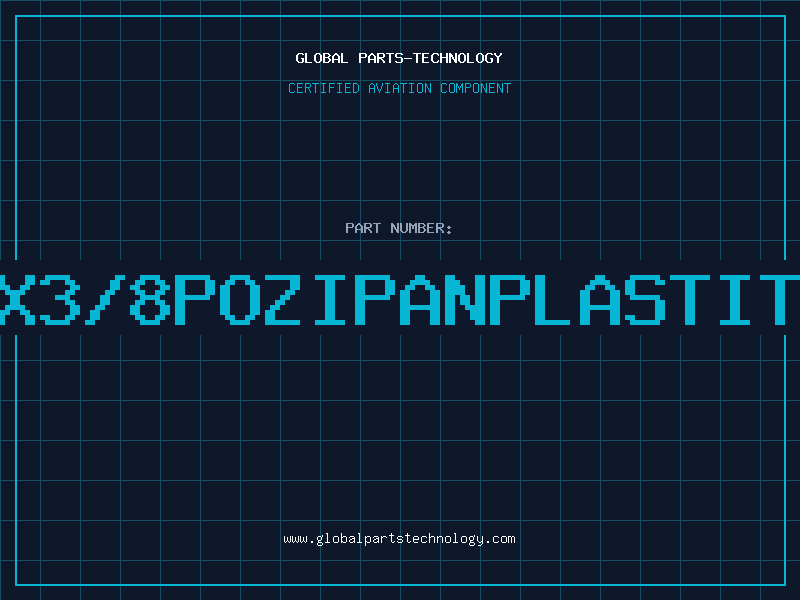 Aviation Part NO.4X3/8POZIPANPLASTITEZ/P