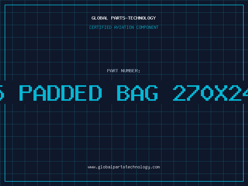 Aviation Part NO.5 PADDED BAG 270X240MM