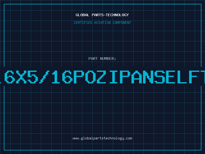 Aviation Part NO.6X5/16POZIPANSELFTAP