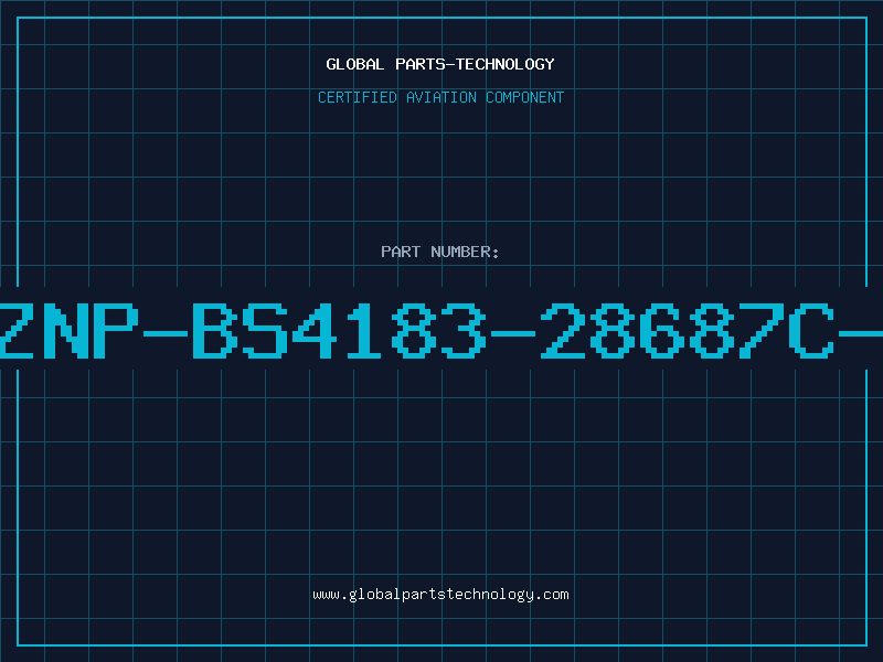 Aviation Part NO1-ZNP-BS4183-28687C-EEGX