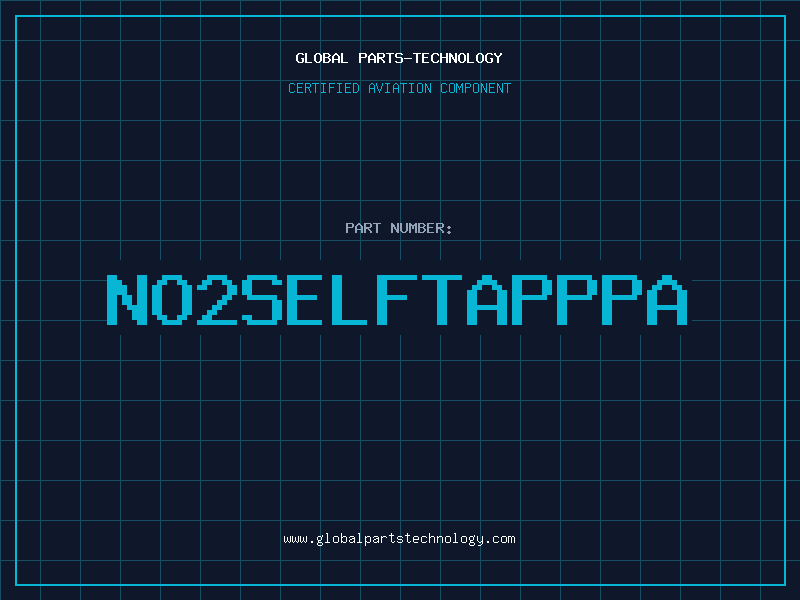Aviation Part NO2SELFTAPPPA