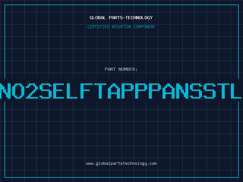 Aviation Part NO2SELFTAPPPANSSTL