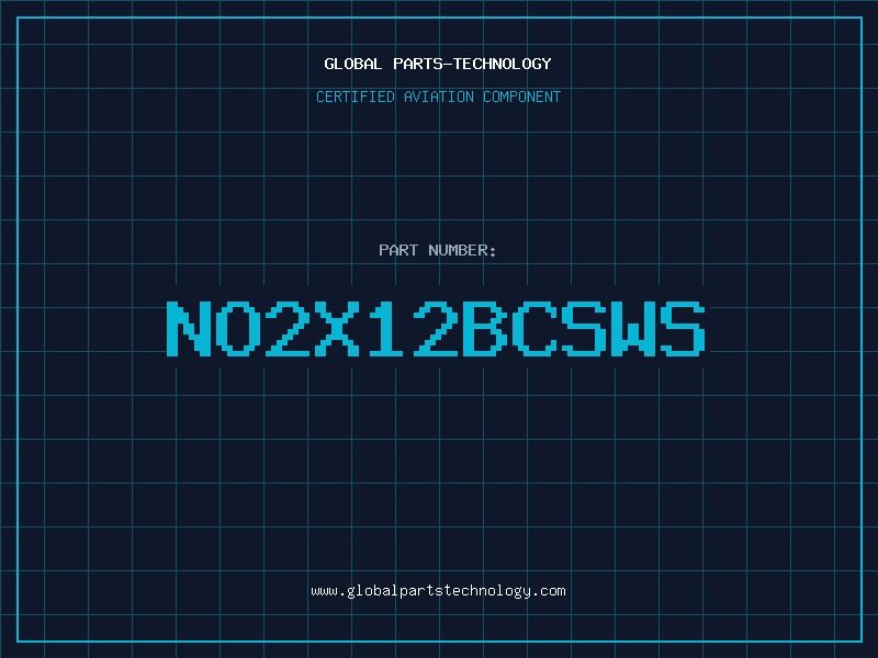 Aviation Part NO2X12BCSWS