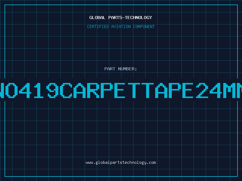 Aviation Part NO419CARPETTAPE24MM