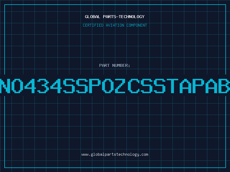 Aviation Part NO434SSPOZCSSTAPAB