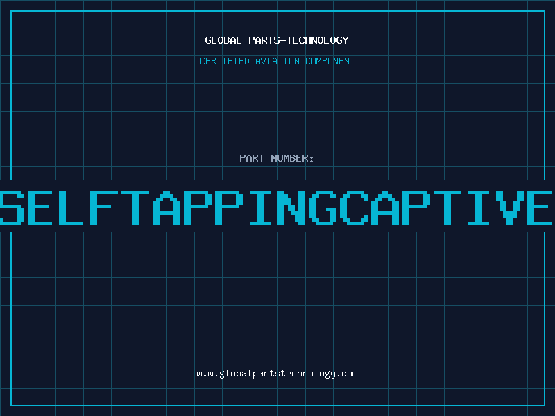 Aviation Part NO6SELFTAPPINGCAPTIVENUT