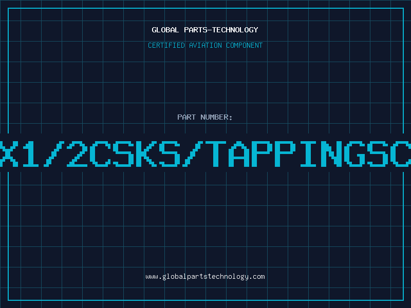 Aviation Part NO6X1/2CSKS/TAPPINGSCREW