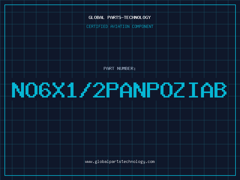 Aviation Part NO6X1/2PANPOZIAB