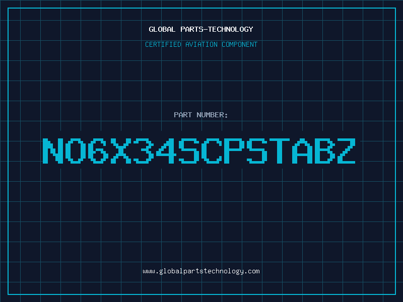 Aviation Part NO6X34SCPSTABZ