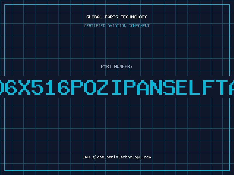 Aviation Part NO6X516POZIPANSELFTAP
