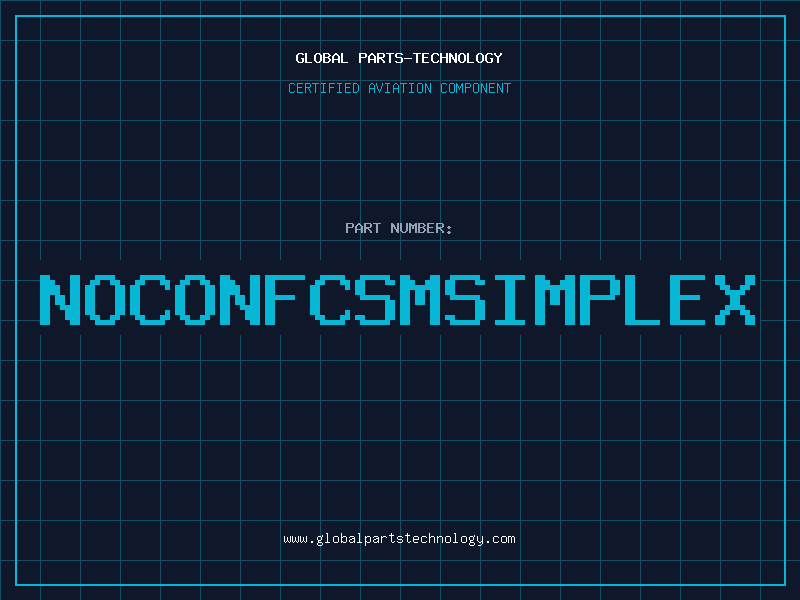 Aviation Part NOCONFCSMSIMPLEX