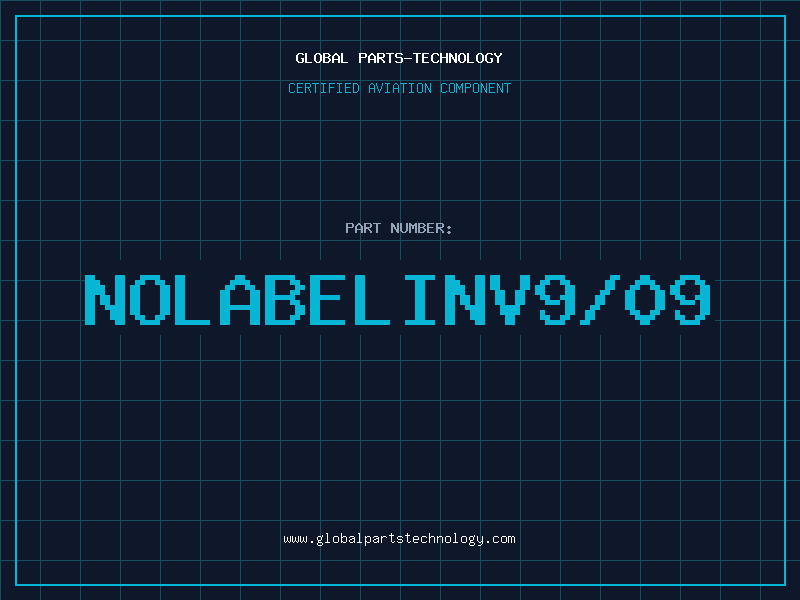 Aviation Part NOLABELINV9/09