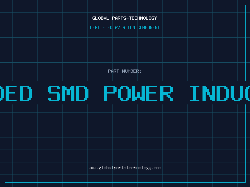 Aviation Part NON-SHIELDED SMD POWER INDUCTOR 100uH