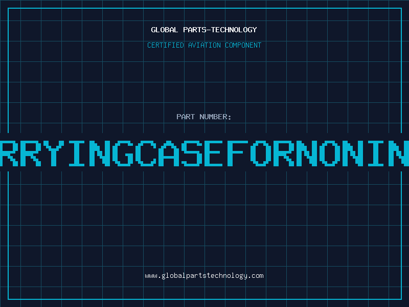 Aviation Part NONIN3100CCCARRYINGCASEFORNONIN3100NONIN3150