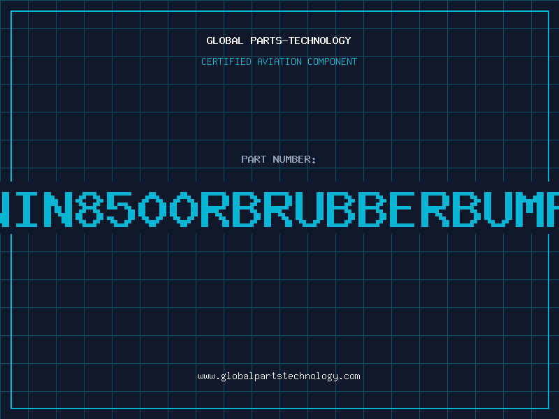 Aviation Part NONIN8500RBRUBBERBUMPER