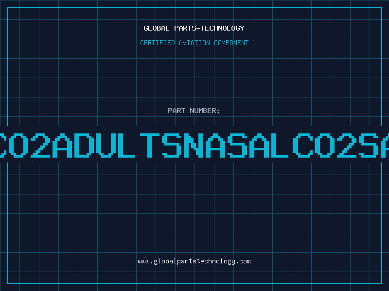Aviation Part NONINSALCO2ADULTSNASALCO2SAMPLELINE