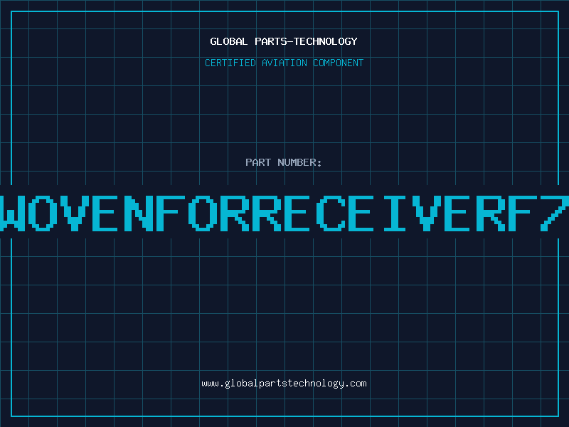 Aviation Part NONWOVENFORRECEIVERf7.5x