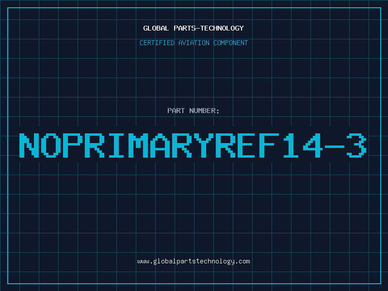 Aviation Part NOPRIMARYREF14-3