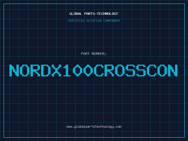 Aviation Part NORDX100CROSSCON