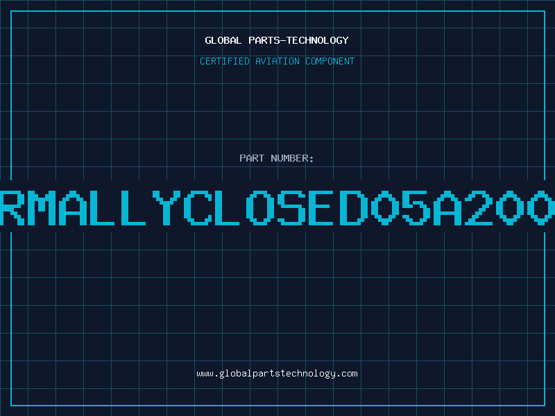 Aviation Part NORMALLYCLOSED05A200VD
