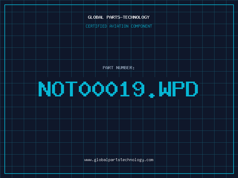 Aviation Part NOT00019.WPD