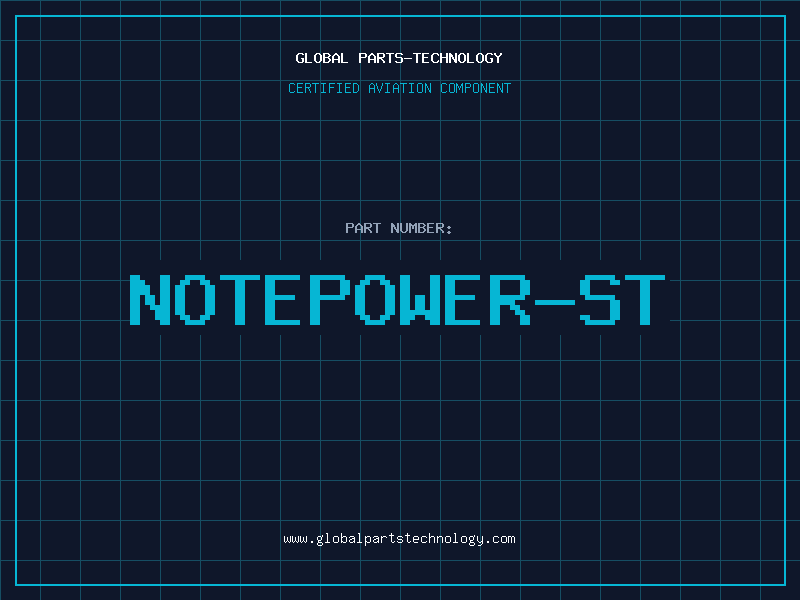 Aviation Part NOTEPOWER-ST