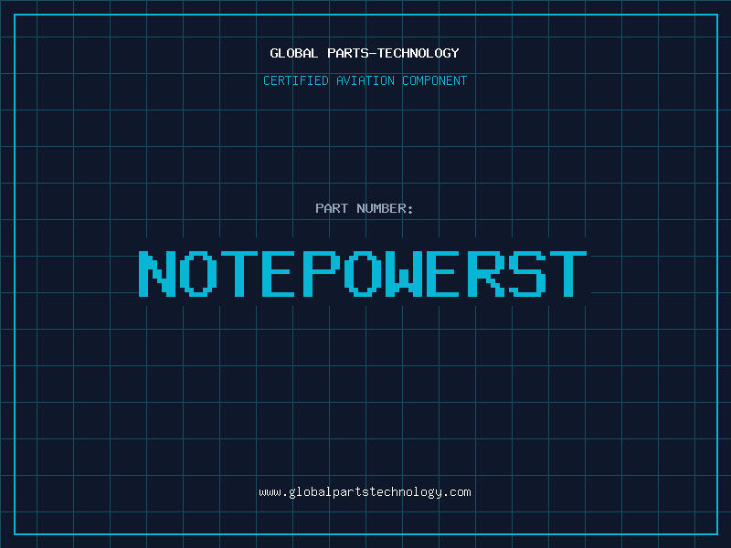 Aviation Part NOTEPOWERST