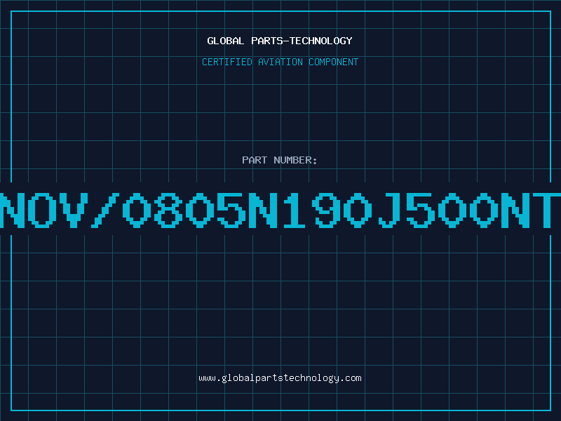 Aviation Part NOV/0805N190J500NT