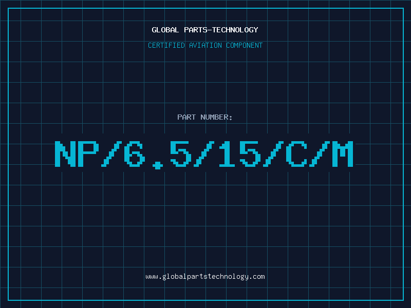 Aviation Part NP/6.5/15/C/M