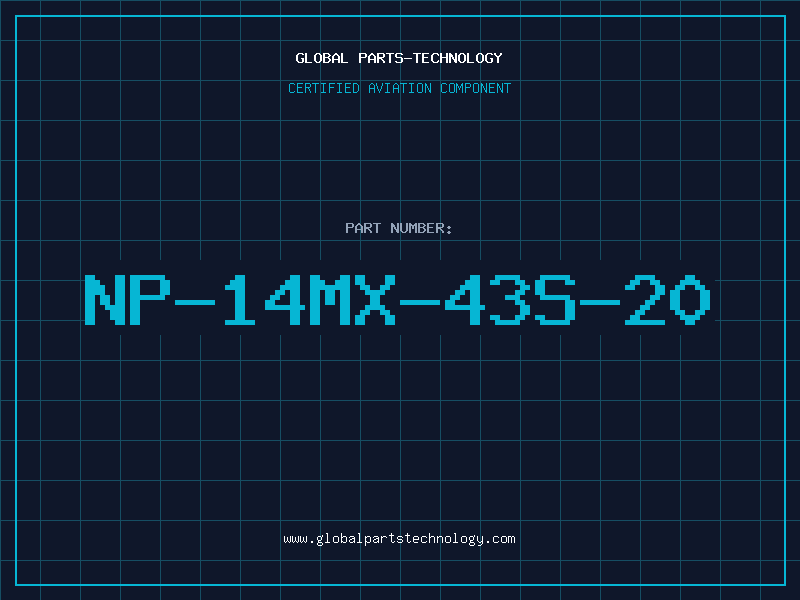 Aviation Part NP-14MX-43S-20