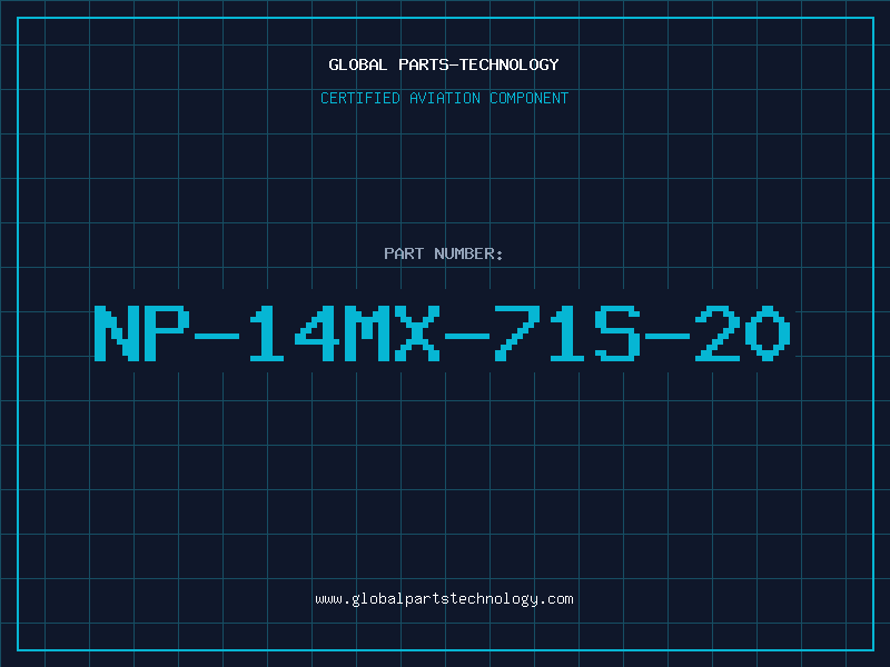Aviation Part NP-14MX-71S-20