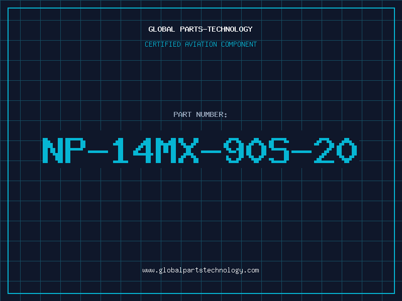 Aviation Part NP-14MX-90S-20