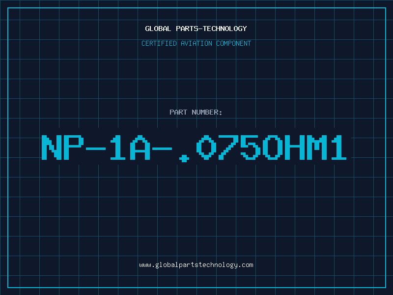 Aviation Part NP-1A-.075OHM1