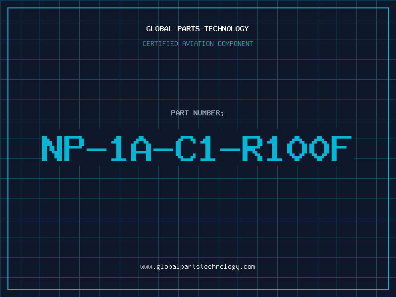 Aviation Part NP-1A-C1-R100F