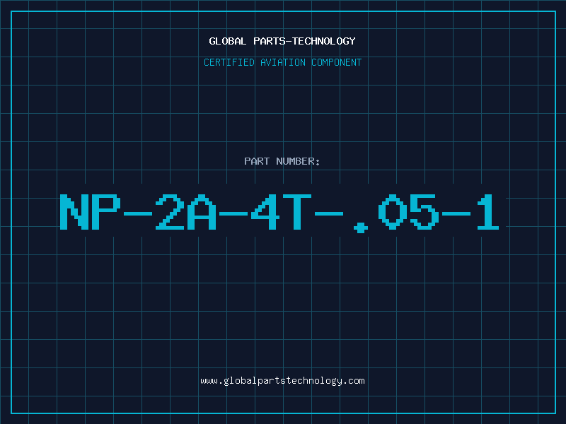 Aviation Part NP-2A-4T-.05-1