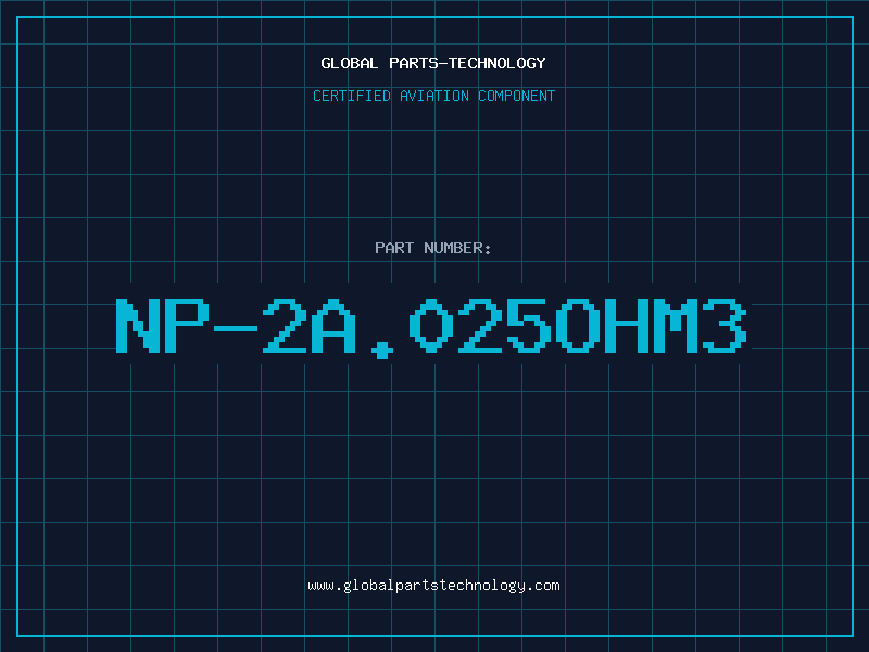 Aviation Part NP-2A.025OHM3