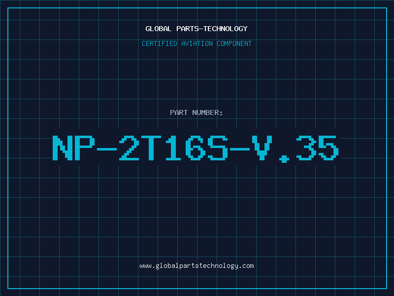 Aviation Part NP-2T16S-V.35