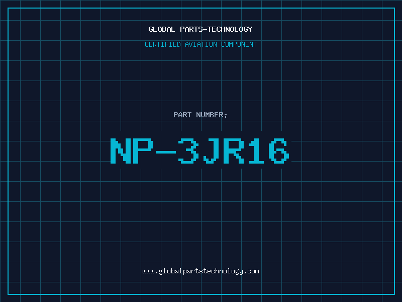 Aviation Part NP-3JR16