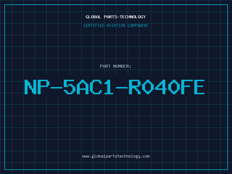 Aviation Part NP-5AC1-R040FE