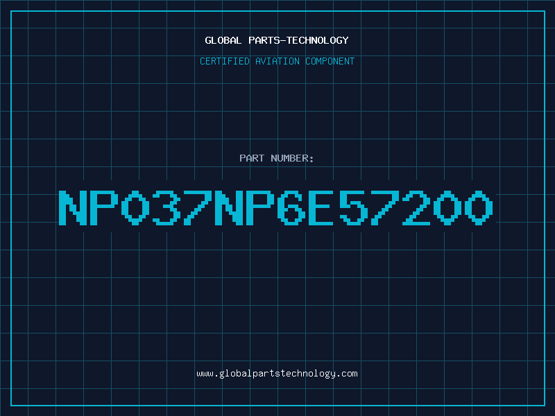 Aviation Part NP037NP6E57200