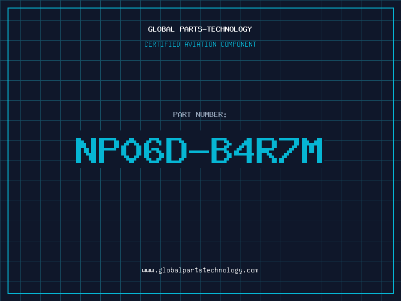 Aviation Part NP06D-B4R7M