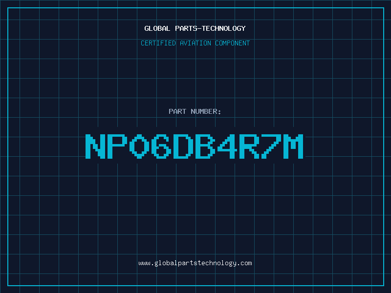 Aviation Part NP06DB4R7M