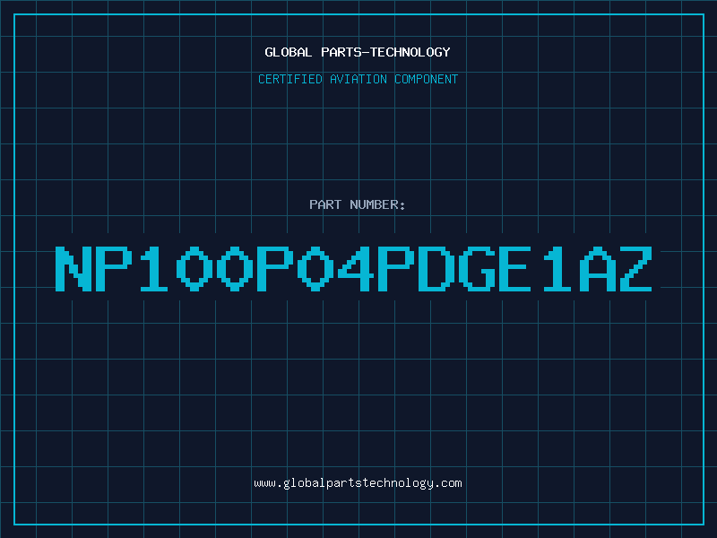 Aviation Part NP100P04PDGE1AZ