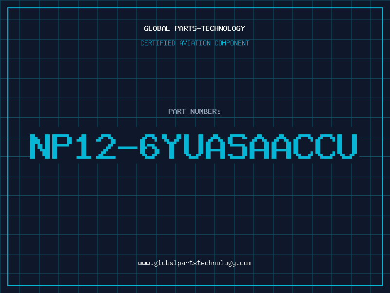 Aviation Part NP12-6YUASAACCU