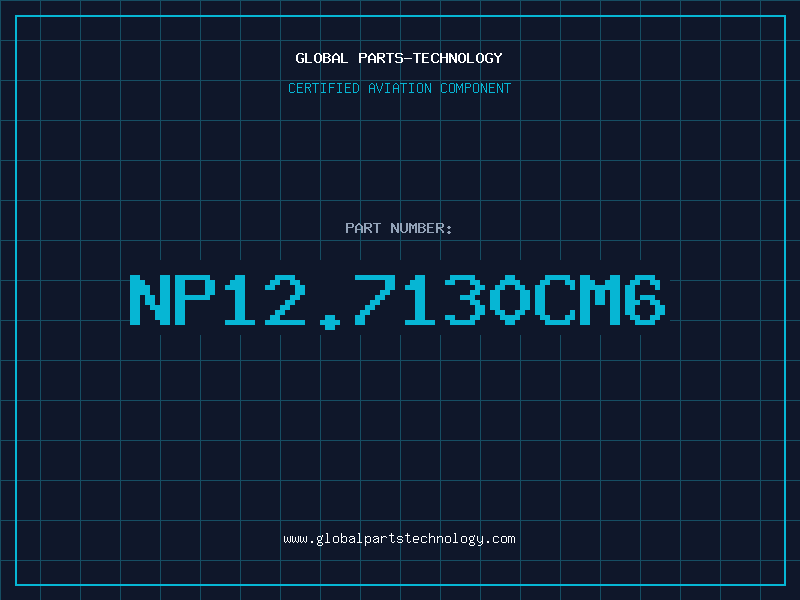 Aviation Part NP12.7130CM6