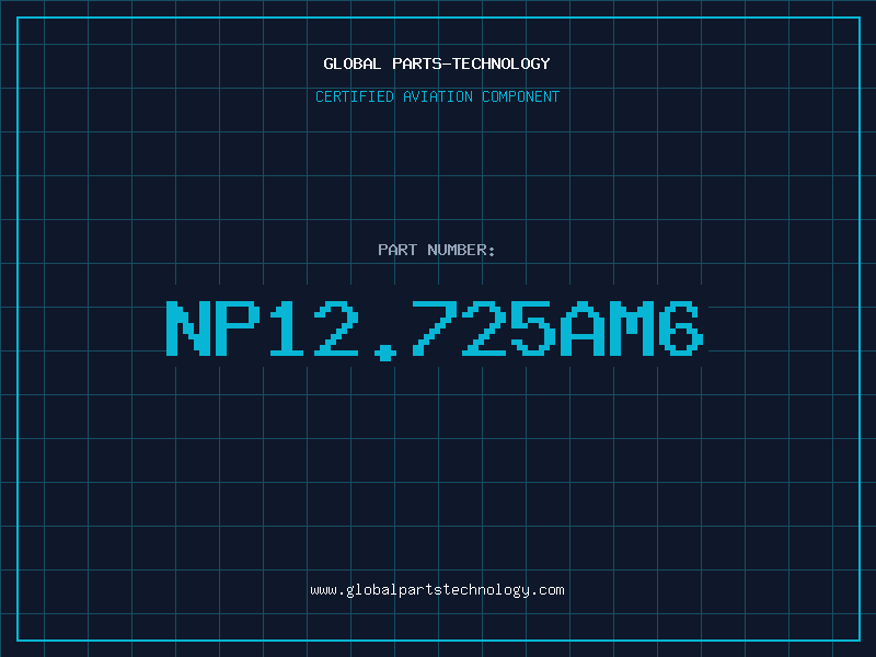 Aviation Part NP12.725AM6