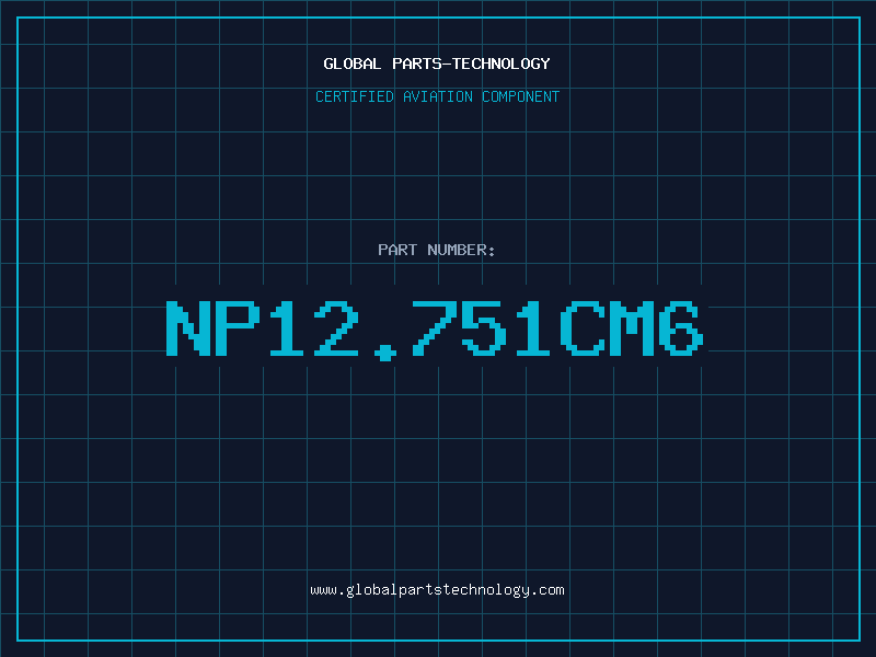 Aviation Part NP12.751CM6