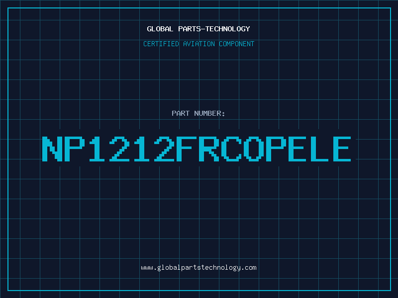 Aviation Part NP1212FRCOPELE