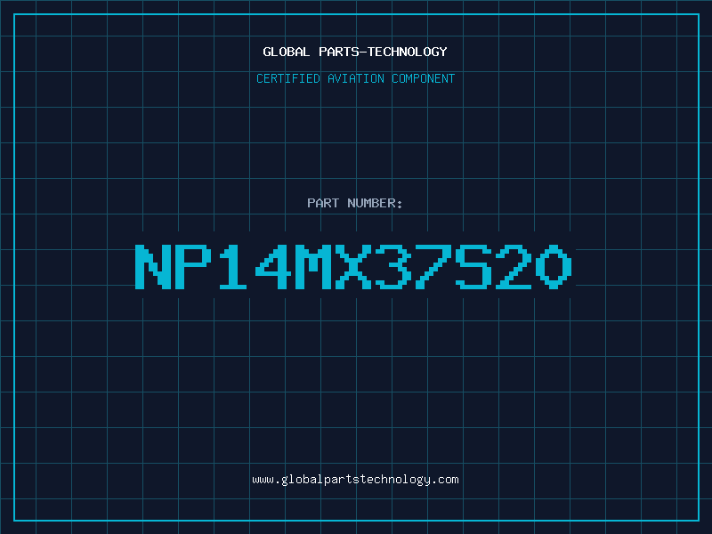 Aviation Part NP14MX37S20